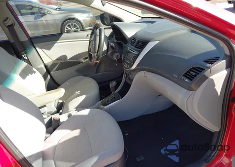 2017 Hyundai Accent Se z USA, uszkodzony, nr VIN KMHCT5AE1HU334274